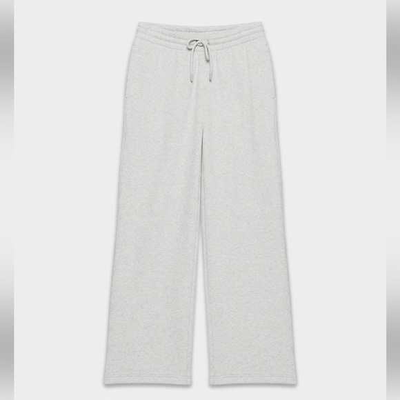 NWOT Aritzia Cozy Sweatfleece Boyfriend Wide Sweatpant XS tall - Picture 1 of 8